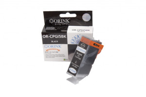 Compatible ink cartridge 0628B001, PGI5BK, 26ml for Canon printers (Orink box)