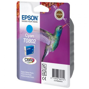 Epson originál ink C13T08024011, cyan, 7,4ml