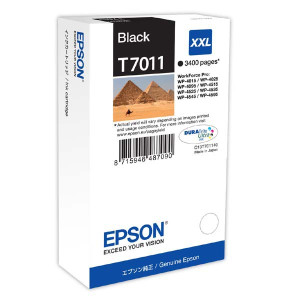 Epson original ink C13T70114010, XXL, black, 3400str.