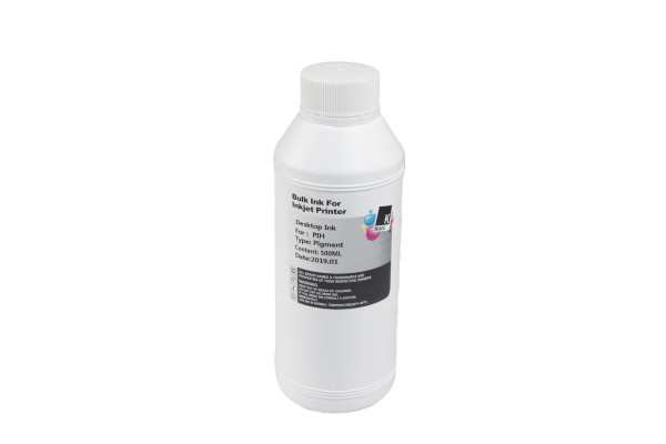 Atrament Pigment Black 500ml pre tlačiarne HP
