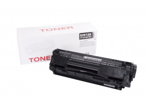 Compatible toner cartridge Q2612A, 12A, 0263B002, FX10, 7616A005, CRG703, 2000 yield for HP printers