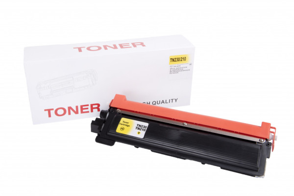 Compatible toner cartridge TN230Y, TN210Y, 1400 yield for Brother printers