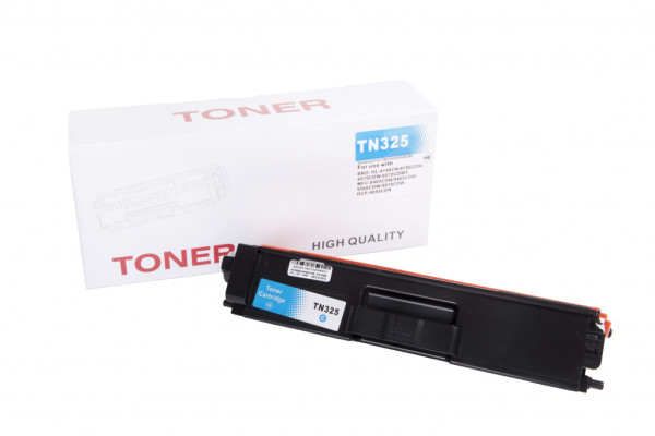 Compatible toner cartridge TN325C, 3500 yield for Brother printers