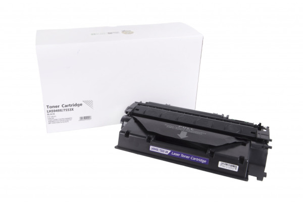 Cartuccia toner compatibile Q5949X, 49A, Q7553X, 53X, 0917B002, 1976B002, CRG708H, CRG715H, 7000 Fogli per stampanti HP (Orink white box)