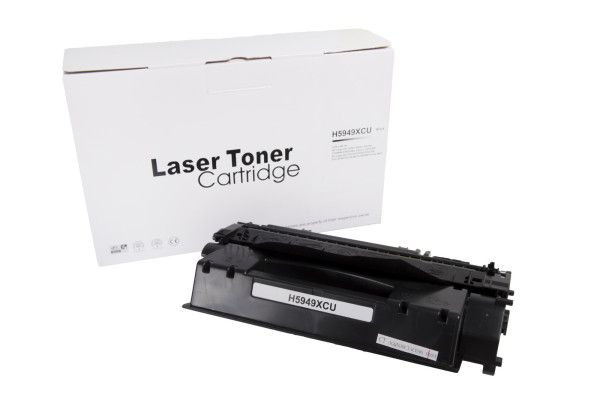 Cartuccia toner compatibile Q5949X, 49X, Q7553X, 53X, 0917B002, 1976B002, CRG708H, CRG715H, 7000 Fogli per stampanti HP