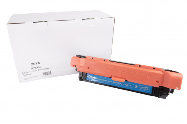 Cartuccia toner compatibile CE261A, 648A, 11000 Fogli per stampanti HP (Orink white box)