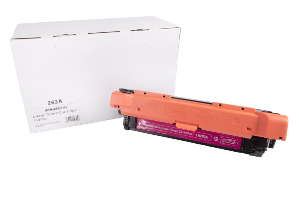 Încărcătură toner compatibilă CE263A, 648A, 11000 filelor pentru imprimante HP (Orink white box)