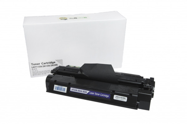 Cartuccia toner compatibile C7115A, 15A, Q2624A, 24A, Q2613A, 13A, 5773A004, EP25, 2500 Fogli per stampanti HP (Orink white box)