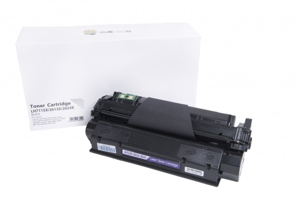Cartuccia toner compatibile C7115X, 15X, Q2624X, 24X, Q2613X, 13X, 5773A004, EP25, 3500 Fogli per stampanti HP (Orink white box)