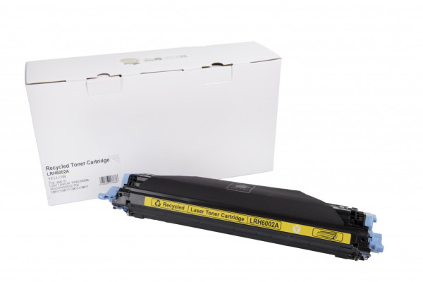 Compatible toner cartridge Q6002A, 124A, 9421A004, CRG707, 2000 yield for HP printers (Orink white box)
