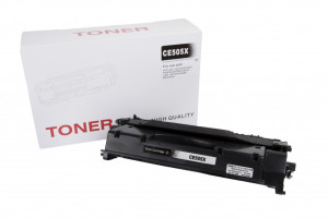 Compatible toner cartridge CE505X, 05X, CF280A, 80X, 3480B002, 2617B002, CRG719H, CRG720, 6500 yield for HP printers