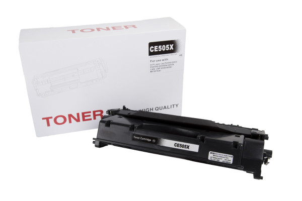 Încărcătură toner compatibilă CE505X, 05X, CF280A, 80X, 3480B002, 2617B002, CRG719H, CRG720, 6900 filelor pentru imprimante HP