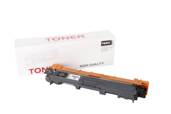 Compatible toner cartridge TN241BK, TN221BK, TN251BK, TN261BK, TN281BK, TN291BK, 2500 yield for Brother printers