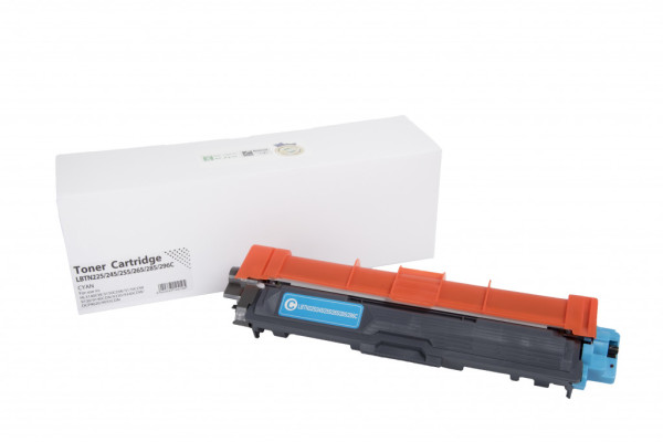 Compatible toner cartridge TN245C, TN225C, TN255C, TN265C, TN285C, TN296C, 2200 yield for Brother printers (Orink white box)