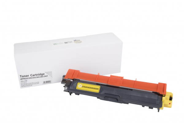 Compatible toner cartridge TN245Y, TN225Y, TN255Y, TN265Y, TN285Y, TN296Y, 2200 yield for Brother printers (Orink white box)