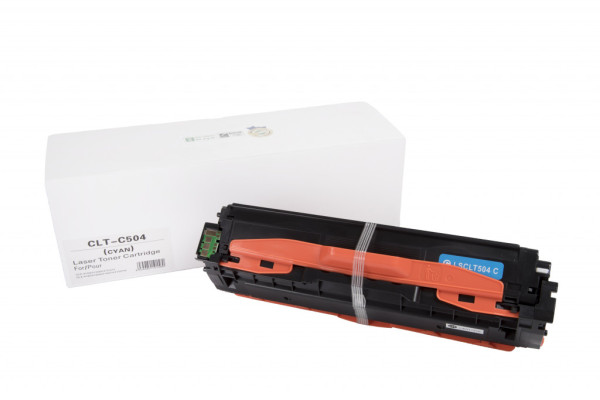 Compatible toner cartridge CLT-C504S, SU025A, 1800 yield for Samsung printers (Orink white box)