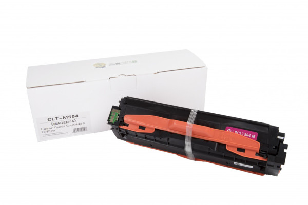 Cовместимый лазерный картридж CLT-M504S, SU292A, 1800 листов для принтеров Samsung (Orink white box)