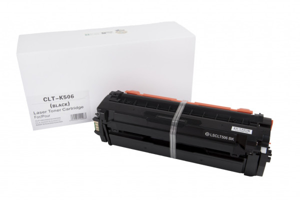Cовместимый лазерный картридж CLT-K506L, SU171A, 6000 листов для принтеров Samsung (Orink white box)