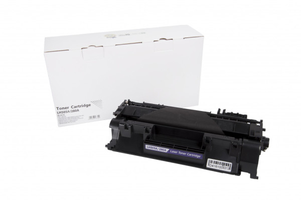 Kompatibilná tonerová náplň CE505A, 05A, CF280A, 80A, 3479B002, CRG719, 2700 listov pre tlačiarne HP (Orink white box)