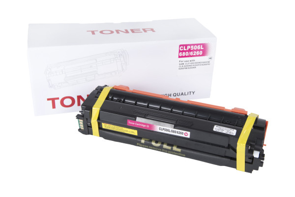 Kompatibilis tonerkazetta töltés CLT-M506L, SU305A, 3500 lap a Samsung nyomtatók számára