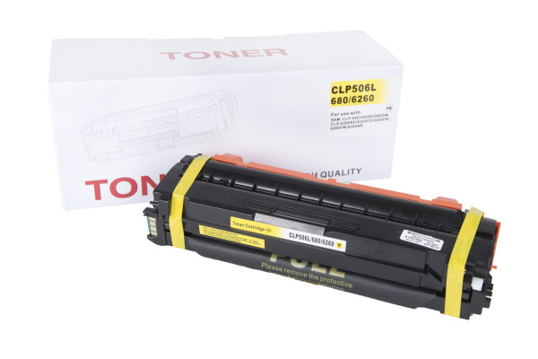 Compatible toner cartridge CLT-Y506L, SU515A, 3500 yield for Samsung printers