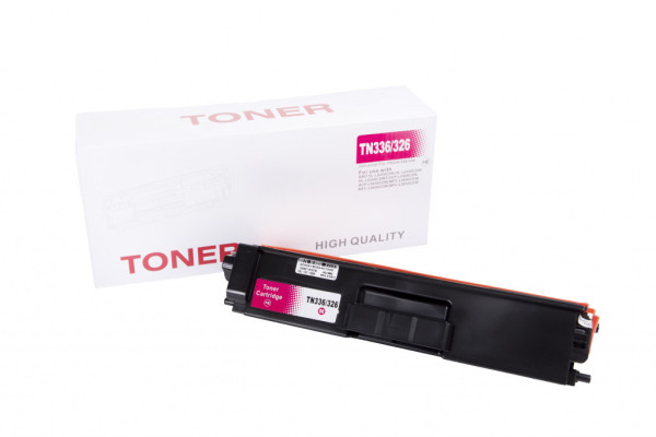 Compatible toner cartridge TN326M, TN329M, TN336M, TN346M, TN376M, 3500 yield for Brother printers