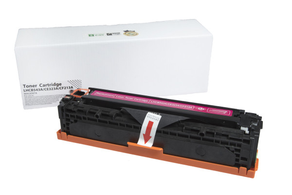 Kompatybilny toner CB543A, 125A, CE323A, 128A, CF213A, 131A, 1978B002, 6270B002, CRG716, CRG731, 1400 stron do drukarek HP (Orink white box)