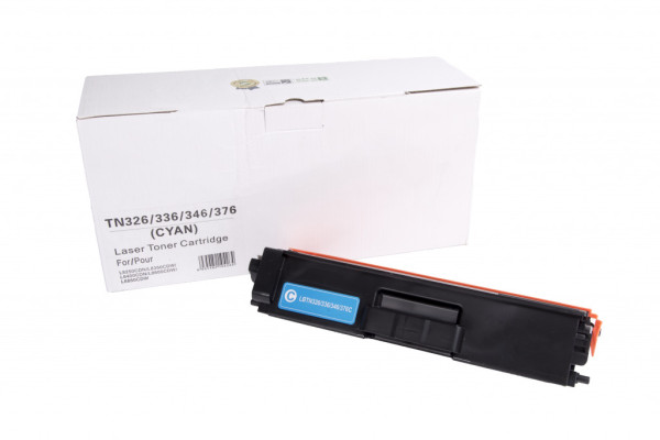 Compatible toner cartridge TN326C, TN329C, TN336C, TN346C, TN376C, 3500 yield for Brother printers (Orink white box)