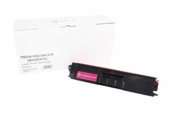 Compatible toner cartridge TN326M, TN329M, TN336M, TN346M, TN376M, 3500 yield for Brother printers (Orink white box)