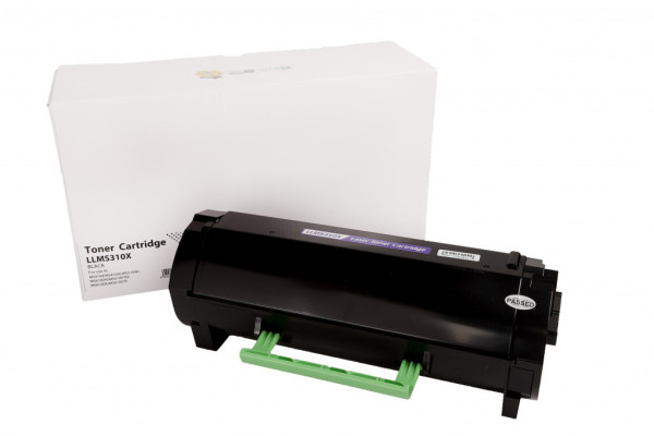 компатибилен тонерен пълнеж 50F2X00, 502X, WITHOUT CHIP, 10000 листове за принтери Lexmark (Orink white box)