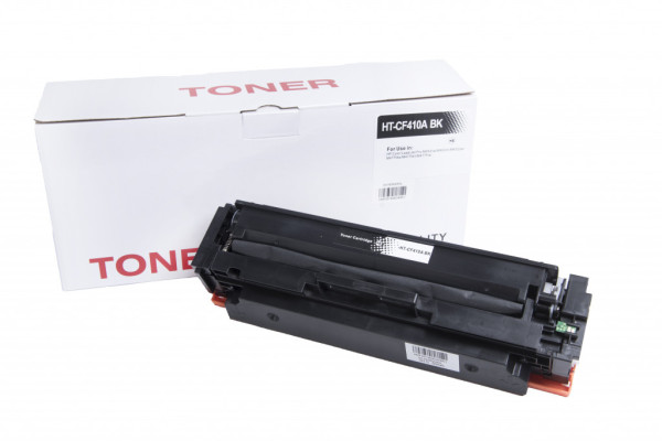 Compatible toner cartridge CF410A, 410A, 2300 yield for HP printers