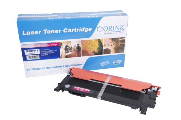 Încărcătură toner compatibilă CLT-M404S, SU234A, WITHOUT CHIP, 1000 filelor pentru imprimante Samsung (Orink box)