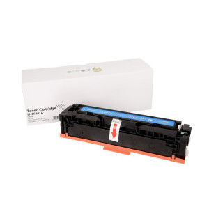 Cовместимый лазерный картридж CF401A, 201A, 1400 листов для принтеров HP (Orink white box)