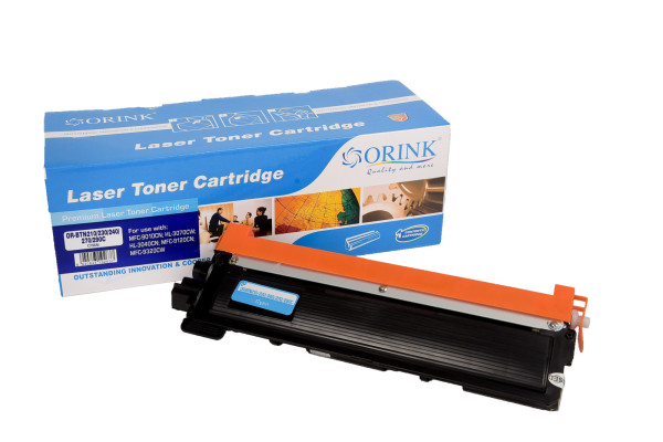 Kompatybilny toner TN230C, TN210C, TN240C, TN270C, TN290C, 1400 stron do drukarek Brother (Orink box)