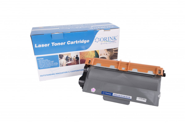 Compatible toner cartridge TN3390, TN3370, TN780, TN3360, 12000 yield for Brother printers (Orink box)