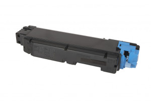 Refill toner cartridge 1T02NSCNL0, TK5150C, 10000 yield for Kyocera Mita printers