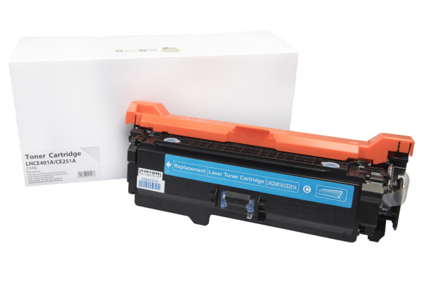 Încărcătură toner compatibilă CE401A, 507A, CE251A, 504A, 2577B002, CRG723, 6000 filelor pentru imprimante HP (Orink white box)