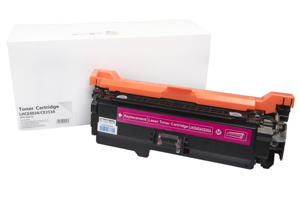 Kompatible Tonerkartusche CE403A, 507A, CE253A, 504A, 2576B002, CRG723, 6000 Seiten für den Drucker HP (Orink white box)