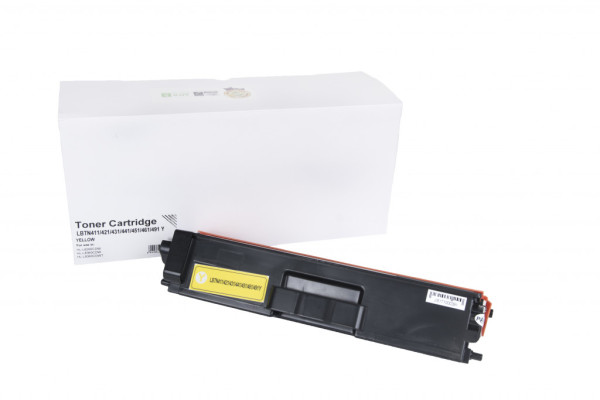 Cовместимый лазерный картридж TN421Y, TN411Y, TN431Y, TN441Y, TN451Y, TN461Y, TN491Y, 1800 листов для принтеров Brother (Orink white box)