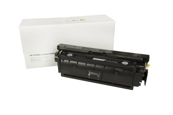 Kompatibilná tonerová náplň CF360A, 508A, 0460C001, CRG040BK, 6300 listov pre tlačiarne HP (Orink white box)