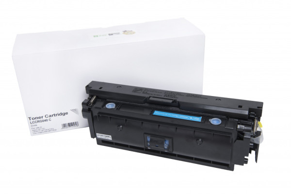 Compatible toner cartridge CF361A, 508A, 0458C001, CRG040C, 5400 yield for HP printers (Orink white box)