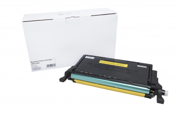 компатибилен тонерен пълнеж CLT-Y5082L, SU532A, 4000 листове за принтери Samsung (Orink white box)