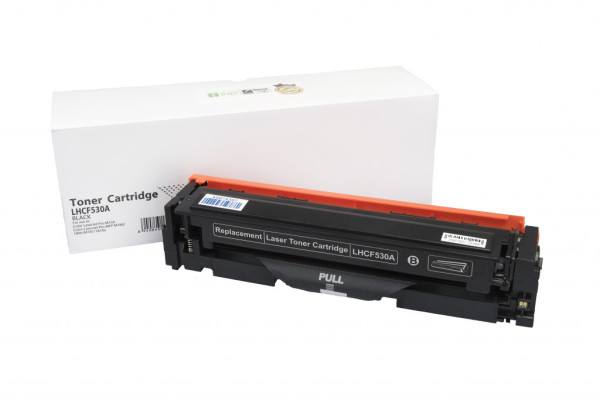 компатибилен тонерен пълнеж CF530A, 205A, 1100 листове за принтери HP (Orink white box)