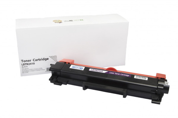 Compatible toner cartridge TN2410, 1200 yield for Brother printers (Orink white box)
