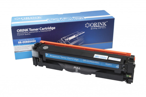 Compatible toner cartridge 1249C002, CRG046C, 2300 yield for Canon printers (Orink box)