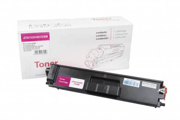 Compatible toner cartridge TN325M, TN315M, TN328M, TN345M, TN375M, TN395M, 2500 yield for Brother printers (Neutral Color)