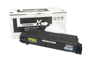 Kompatibilní tonerová náplň 1T02KT0NL0, TK580BK, 3500 listů pro tiskárny Kyocera Mita (Orink white box)