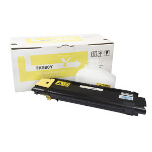 Kompatibilní tonerová náplň 1T02KTANL0, TK580Y, 2800 listů pro tiskárny Kyocera Mita (Orink white box)
