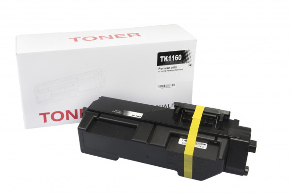 Compatible toner cartridge 1T02RY0NL0, TK1160, 7200 yield for Kyocera Mita printers