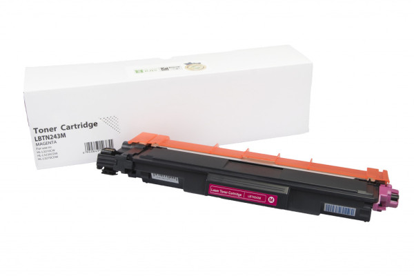 Compatible toner cartridge TN243M, 1300 yield for Brother printers (Orink white box)